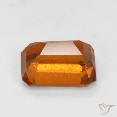 Hessonite Garnet Gemstone in 7 x 5 mm (calibrated) Size for Sale, Hessonite Garnet Stone in Deep Orange Color