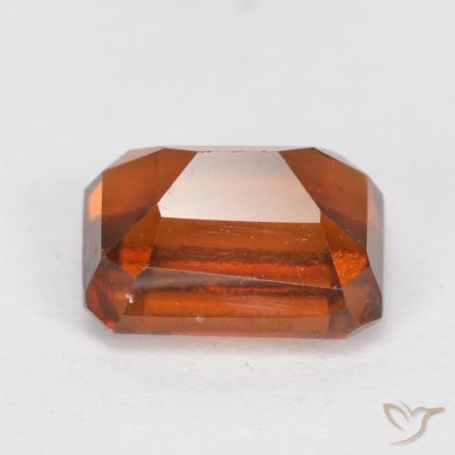 Hessonite Garnet Gemstone in 7 x 5 mm (calibrated) Size for Sale, Hessonite Garnet Stone in Deep Orange Color