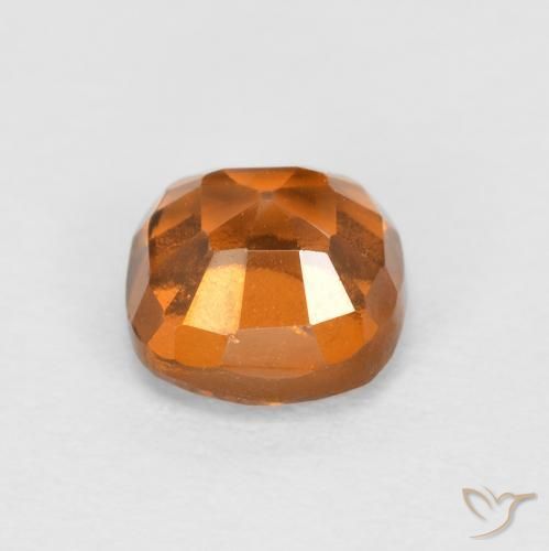 Hessonite Garnet Gemstone in 5 x 5 mm (calibrated) Size for Sale, Hessonite Garnet Stone in Yellowish Orange Color