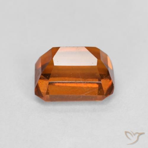 Hessonite Garnet Gemstone in 7 x 5 mm (calibrated) Size for Sale, Hessonite Garnet Stone in Deep Orange Color