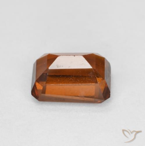 Hessonite Garnet Gemstone in 7 x 5 mm (calibrated) Size for Sale, Hessonite Garnet Stone in Medium Orange Color