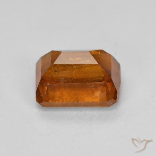 Hessonite Garnet Gemstone in 7 x 5 mm (calibrated) Size for Sale, Hessonite Garnet Stone in Deep Orange Color