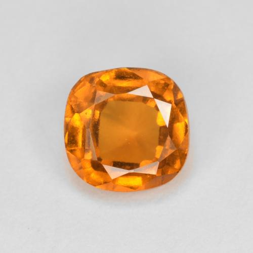 Medium Orange Hessonit-Granat Edelstein - 1.3ct Kissenschliff (ID: 598628)
