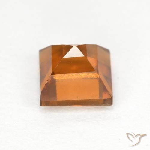 Hessonite Garnet Gemstone in 5 x 5 mm (calibrated) Size for Sale, Hessonite Garnet Stone in Orange Brown Color