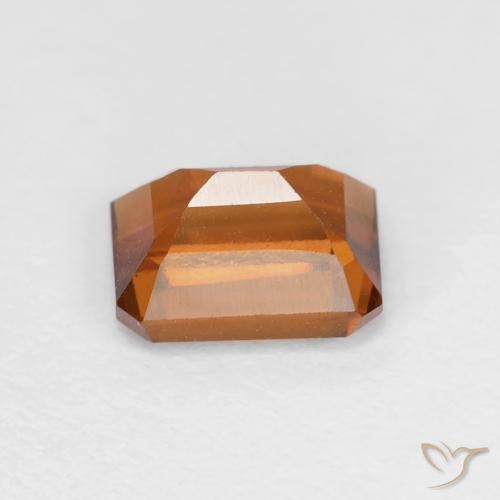 Hessonite Garnet Gemstone in 7 x 5 mm (calibrated) Size for Sale, Hessonite Garnet Stone in Deep Orange Color
