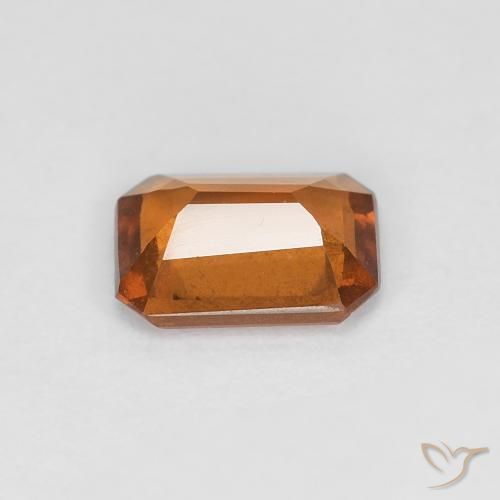 Hessonite Garnet Gemstone in 7 x 5 mm (calibrated) Size for Sale, Hessonite Garnet Stone in Deep Orange Color