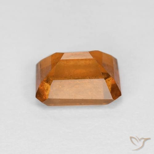 Hessonite Garnet Gemstone in 7 x 5 mm (calibrated) Size for Sale, Hessonite Garnet Stone in Medium Orange Color