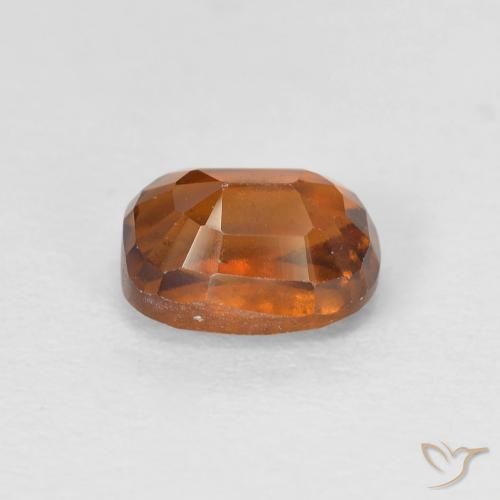 Hessonite Garnet Gemstone in 7 x 5 mm (calibrated) Size for Sale, Hessonite Garnet Stone in Medium Orange Color
