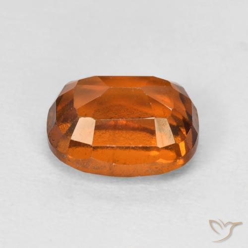 Hessonite Garnet Gemstone in 8 x 6 mm (calibrated) Size for Sale, Hessonite Garnet Stone in Yellowish Orange Color