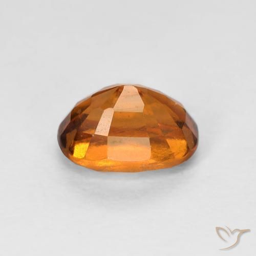 Hessonite Garnet Gemstone in 7 x 5 mm (calibrated) Size for Sale, Hessonite Garnet Stone in Deep Orange Color