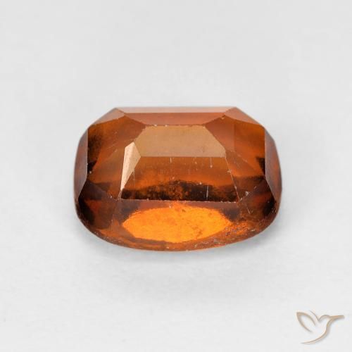 Hessonite Garnet Gemstone in 8 x 6 mm (calibrated) Size for Sale, Hessonite Garnet Stone in Dark Orange Color