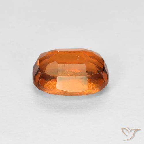 Hessonite Garnet Gemstone in 7 x 5 mm (calibrated) Size for Sale, Hessonite Garnet Stone in Deep Orange Color