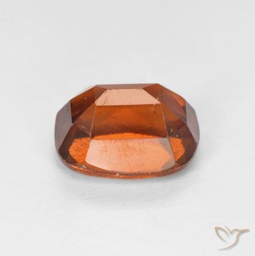Hessonite Garnet Gemstone in 8 x 6 mm (calibrated) Size for Sale, Hessonite Garnet Stone in Amber Orange Color
