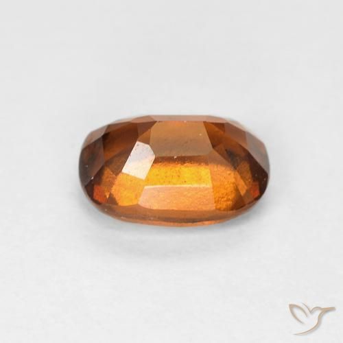 Hessonite Garnet Gemstone in 7 x 5 mm (calibrated) Size for Sale, Hessonite Garnet Stone in Medium Orange Color