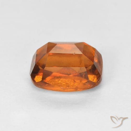 Hessonite Garnet Gemstone in 7 x 5 mm (calibrated) Size for Sale, Hessonite Garnet Stone in Medium Orange Color