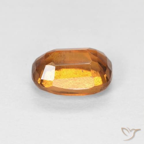 Hessonite Garnet Gemstone in 7 x 5 mm (calibrated) Size for Sale, Hessonite Garnet Stone in Yellowish Orange Color