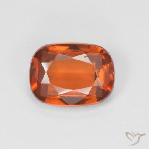 Giant Hessonite Garnet Cabochon 92.90 Carat Natural Hessonite Garnet Cabs 20X37 MM Long Cushion Hessonite Garnet Untreated Loose Gemstone