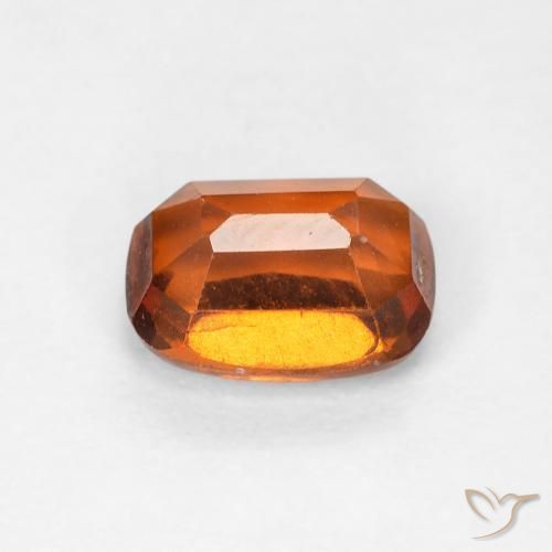 Hessonite Garnet Gemstone in 7 x 5 mm (calibrated) Size for Sale, Hessonite Garnet Stone in Deep Orange Color