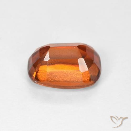 Hessonite Garnet Gemstone in 8 x 6 mm (calibrated) Size for Sale, Hessonite Garnet Stone in Amber Orange Color