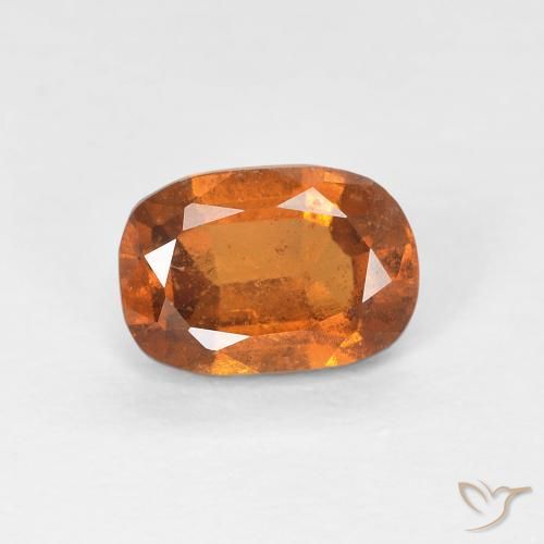 1.00ct Natural Yellowish Orange Hessonite Garnet, Oval, VS-SI