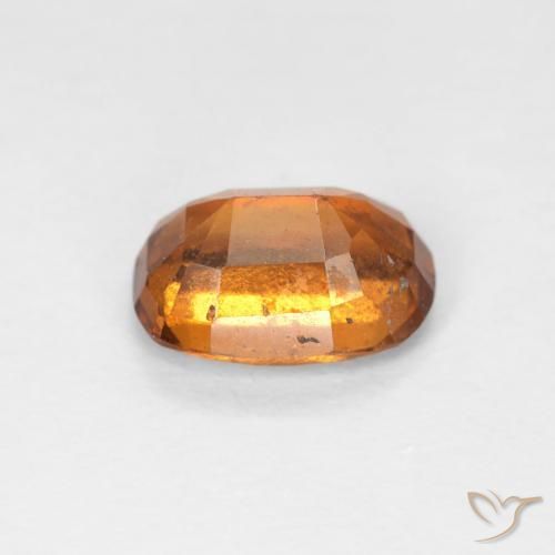Hessonite Garnet Gemstone in 7 x 5 mm (calibrated) Size for Sale, Hessonite Garnet Stone in Yellowish Orange Color