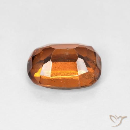 Hessonite Garnet Gemstone in 8 x 6 mm (calibrated) Size for Sale, Hessonite Garnet Stone in Reddish Orange Color