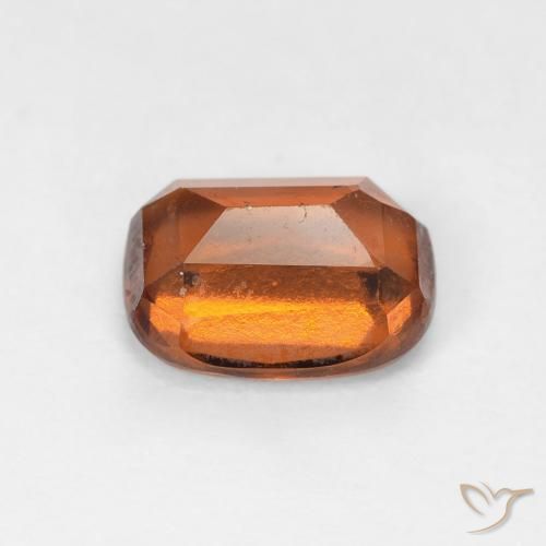 Hessonite Garnet Gemstone in 8 x 6 mm (calibrated) Size for Sale, Hessonite Garnet Stone in Deep Orange Color