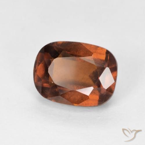2.16 ct Orange Hessonite Garnet Stone, Natural Hessonite Garnet in Cushion-Cut Shape for Sale