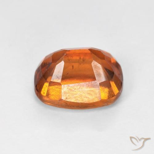 Hessonite Garnet Gemstone in 8 x 6 mm (calibrated) Size for Sale, Hessonite Garnet Stone in Deep Orange Color