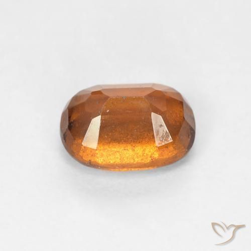 Hessonite Garnet Gemstone in 7 x 5 mm (calibrated) Size for Sale, Hessonite Garnet Stone in Deep Orange Color