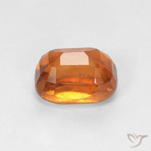 Hessonite Garnet Gemstone in 7 x 5 mm (calibrated) Size for Sale, Hessonite Garnet Stone in Deep Orange Color