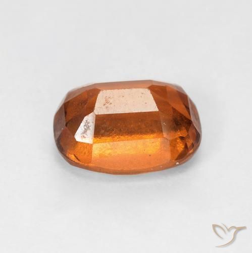 Hessonite Garnet Gemstone in 8 x 6 mm (calibrated) Size for Sale, Hessonite Garnet Stone in Deep Orange Color