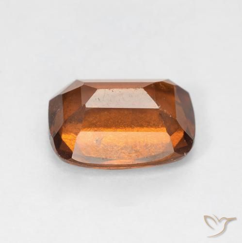 Hessonite Garnet Gemstone in 9 x 7 mm (calibrated) Size for Sale, Hessonite Garnet Stone in Deep Orange Color