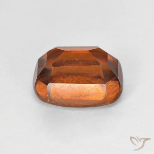 Hessonite Garnet Gemstone in 8 x 6 mm (calibrated) Size for Sale, Hessonite Garnet Stone in Amber Orange Color