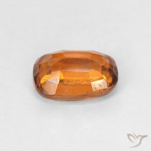 Hessonite Garnet Gemstone in 7 x 5 mm (calibrated) Size for Sale, Hessonite Garnet Stone in Medium Orange Color