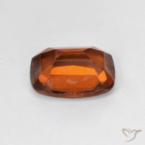 Hessonite Garnet Gemstone in 9 x 7 mm (calibrated) Size for Sale, Hessonite Garnet Stone in Deep Orange Color