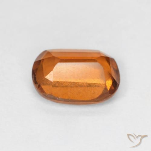 Hessonite Garnet Gemstone in 8 x 6 mm (calibrated) Size for Sale, Hessonite Garnet Stone in Yellowish Orange Color