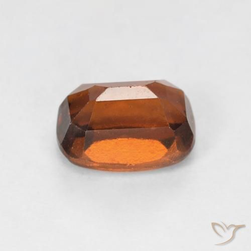 Hessonite Garnet Gemstone in 7 x 5 mm (calibrated) Size for Sale, Hessonite Garnet Stone in Medium Orange Color