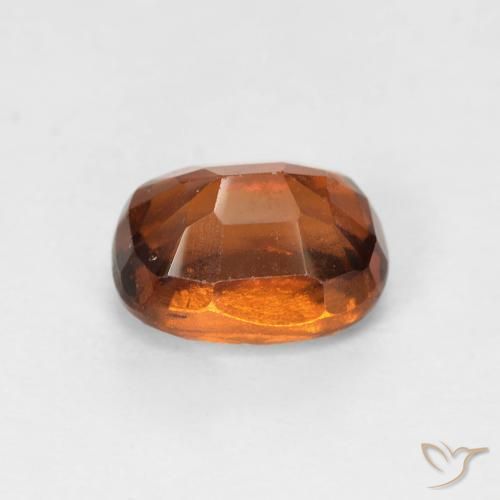 Hessonite Garnet Gemstone in 7 x 5 mm (calibrated) Size for Sale, Hessonite Garnet Stone in Amber Orange Color