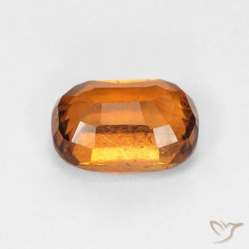 Hessonite Garnet Gemstone in 7 x 5 mm (calibrated) Size for Sale, Hessonite Garnet Stone in Medium Orange Color