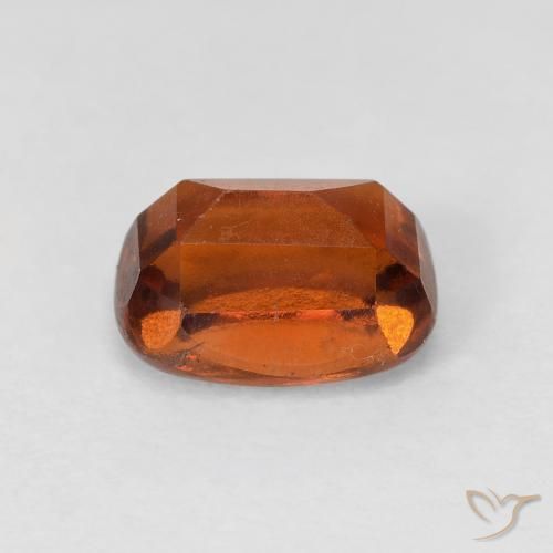 Hessonite Garnet Gemstone in 8 x 6 mm (calibrated) Size for Sale, Hessonite Garnet Stone in Dark Orange Color