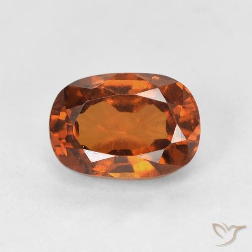 1.94ct Natural Reddish Orange Hessonite Garnet, Oval, VS