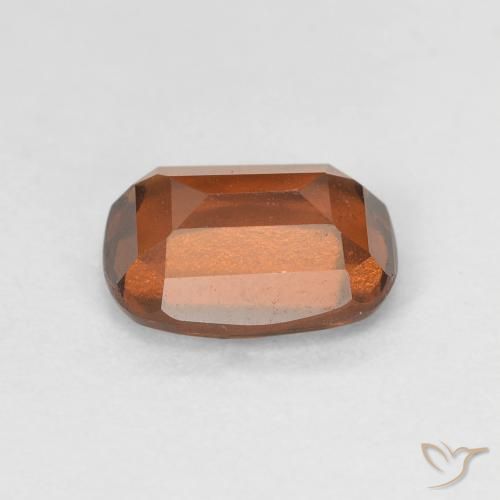 Hessonite Garnet Gemstone in 8 x 6 mm (calibrated) Size for Sale, Hessonite Garnet Stone in Medium Orange Color