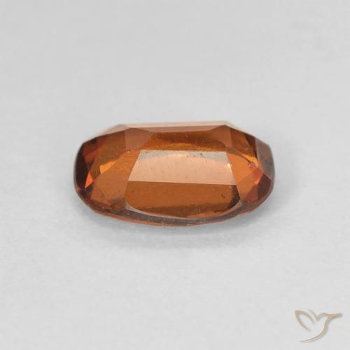 Hessonite Garnet Gemstone in 8 x 6 mm (calibrated) Size for Sale, Hessonite Garnet Stone in Medium Orange Color