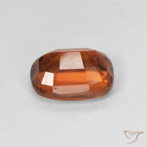 Hessonite Garnet Gemstone in 8 x 6 mm (calibrated) Size for Sale, Hessonite Garnet Stone in Medium Orange Color