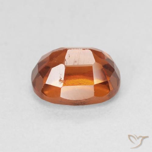 Hessonite Garnet Gemstone in 8 x 6 mm (calibrated) Size for Sale, Hessonite Garnet Stone in Fire Orange Color