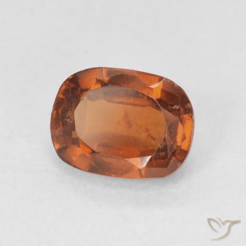 2.01 ct Orange Hessonite Garnet Stone, Natural Hessonite Garnet in Cushion-Cut Shape for Sale