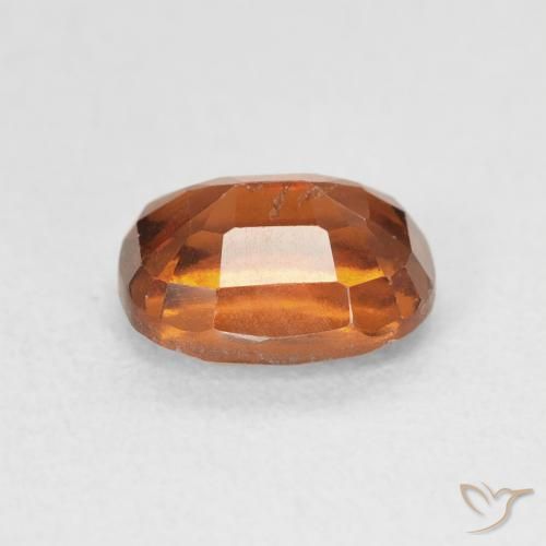 Hessonite Garnet Gemstone in 8 x 6 mm (calibrated) Size for Sale, Hessonite Garnet Stone in Deep Orange Color