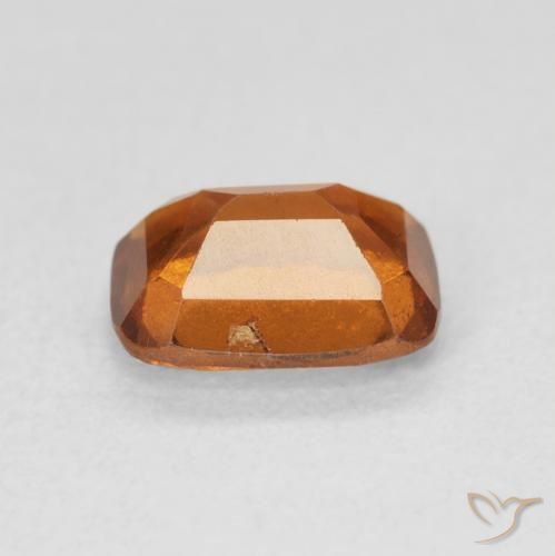 Hessonite Garnet Gemstone in 8 x 6 mm (calibrated) Size for Sale, Hessonite Garnet Stone in Deep Orange Color