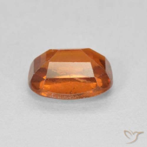 Hessonite Garnet Gemstone in 8 x 6 mm (calibrated) Size for Sale, Hessonite Garnet Stone in Fire Orange Color
